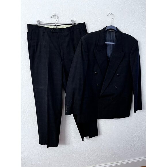 Christian Dior Monsieur Paris Mew York pure wool suit mens size 43L - Picture 3 of 16